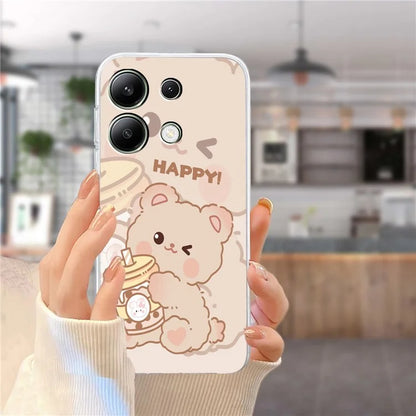 For Xiaomi Redmi Note 13 Pro 4G / Poco M6 Pro 4G TPU Phone Case Pattern Printing