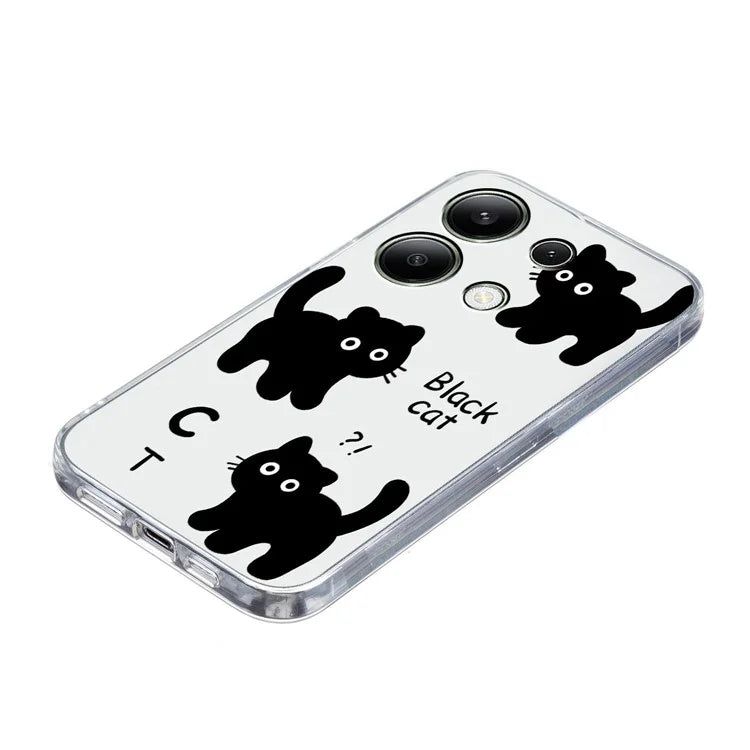For Xiaomi Redmi Note 13 Pro 4G / Poco M6 Pro 4G TPU Phone Case Pattern Printing