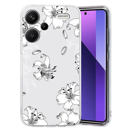 For Xiaomi Redmi Note 13 Pro+ 5G Case Soft TPU Pattern Printing Phone Cover