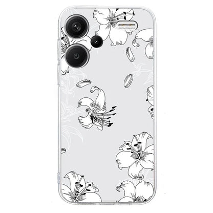 For Xiaomi Redmi Note 13 Pro+ 5G Case Soft TPU Pattern Printing Phone Cover