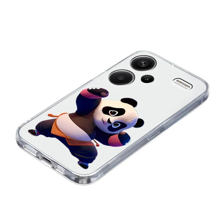 For Xiaomi Redmi Note 13 Pro+ 5G Case Soft TPU Pattern Printing Phone Cover