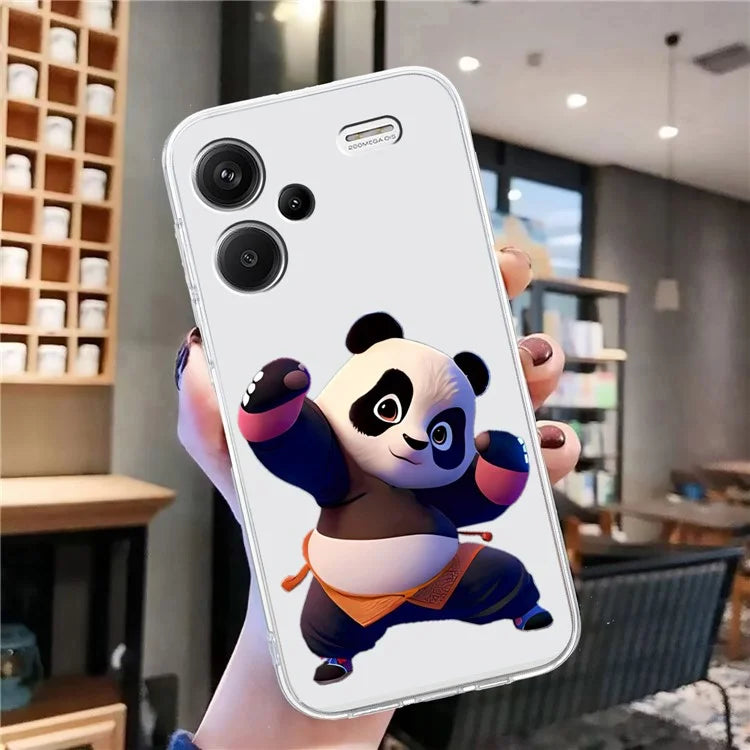 For Xiaomi Redmi Note 13 Pro+ 5G Case Soft TPU Pattern Printing Phone Cover