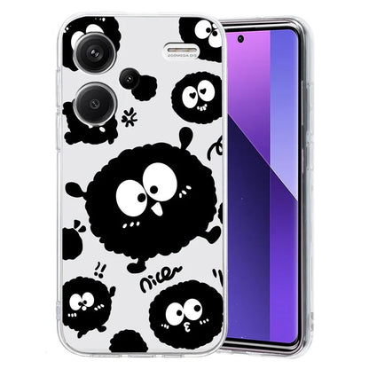 For Xiaomi Redmi Note 13 Pro+ 5G Case Soft TPU Pattern Printing Phone Cover
