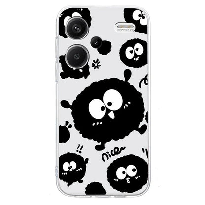 For Xiaomi Redmi Note 13 Pro+ 5G Case Soft TPU Pattern Printing Phone Cover