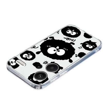 For Xiaomi Redmi Note 13 Pro+ 5G Case Soft TPU Pattern Printing Phone Cover