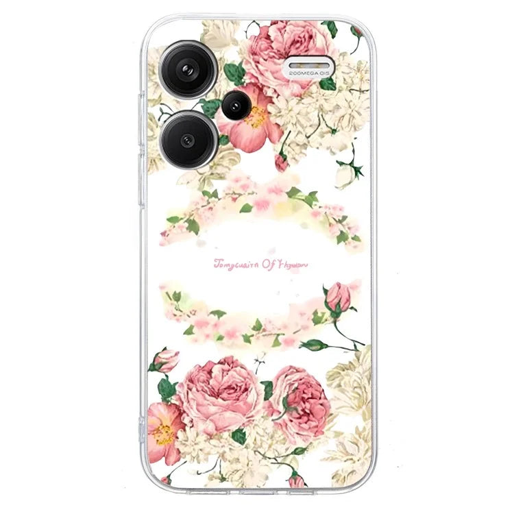For Xiaomi Redmi Note 13 Pro+ 5G Case Soft TPU Pattern Printing Phone Cover