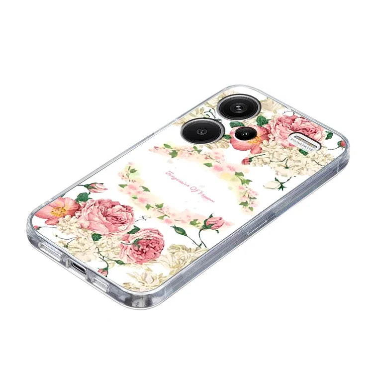 For Xiaomi Redmi Note 13 Pro+ 5G Case Soft TPU Pattern Printing Phone Cover