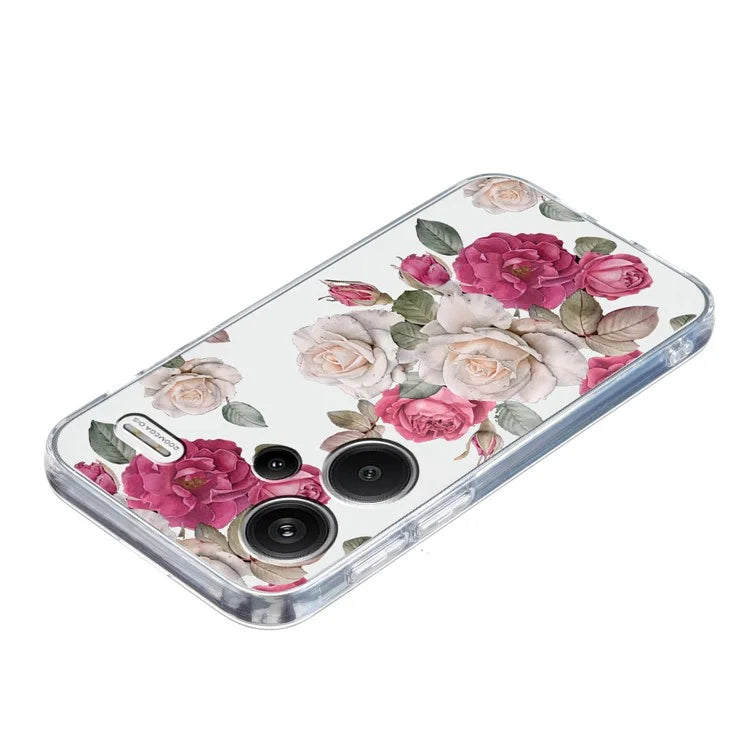 For Xiaomi Redmi Note 13 Pro+ 5G Case Soft TPU Pattern Printing Phone Cover