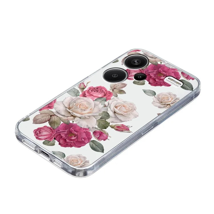 For Xiaomi Redmi Note 13 Pro+ 5G Case Soft TPU Pattern Printing Phone Cover