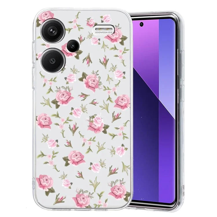 For Xiaomi Redmi Note 13 Pro+ 5G Case Soft TPU Pattern Printing Phone Cover