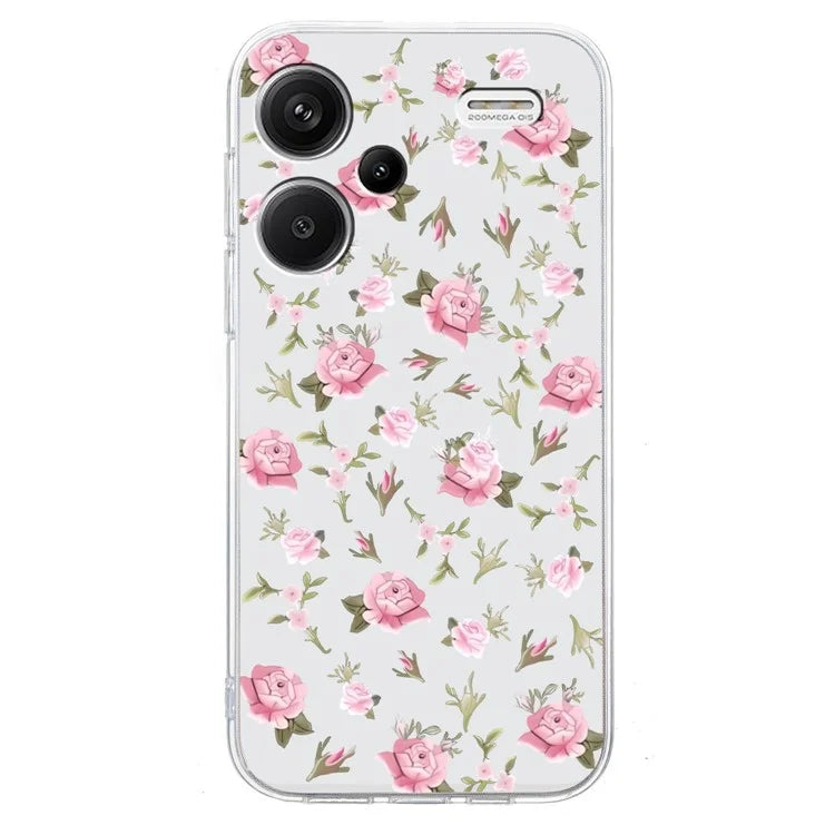 For Xiaomi Redmi Note 13 Pro+ 5G Case Soft TPU Pattern Printing Phone Cover