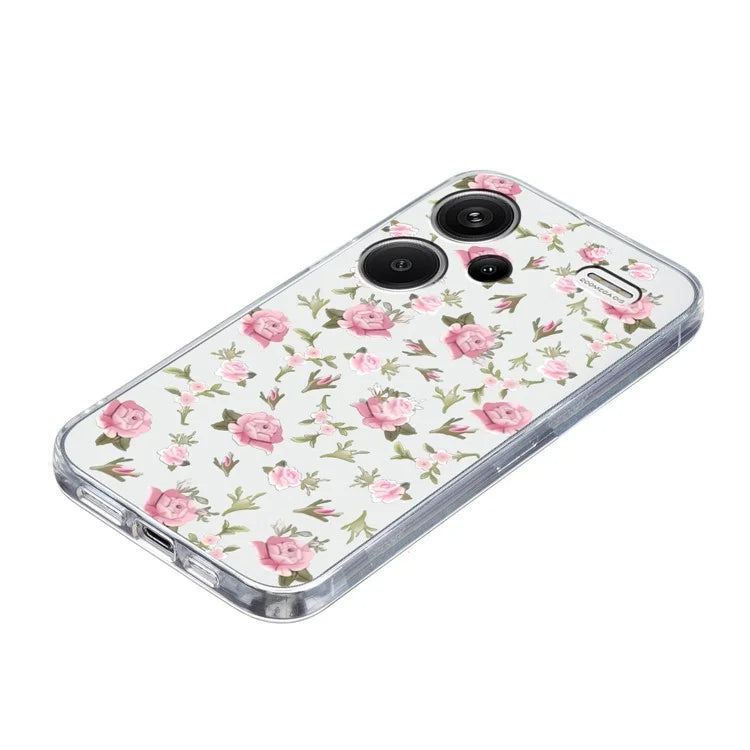 For Xiaomi Redmi Note 13 Pro+ 5G Case Soft TPU Pattern Printing Phone Cover