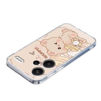 For Xiaomi Redmi Note 13 Pro+ 5G Case Soft TPU Pattern Printing Phone Cover