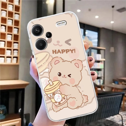 For Xiaomi Redmi Note 13 Pro+ 5G Case Soft TPU Pattern Printing Phone Cover
