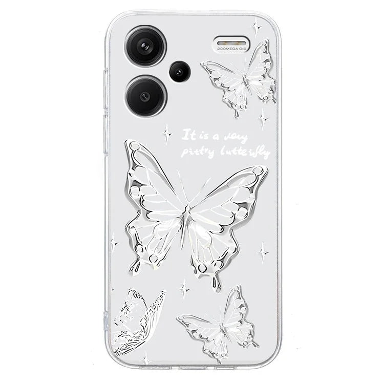 For Xiaomi Redmi Note 13 Pro+ 5G Case Soft TPU Pattern Printing Phone Cover