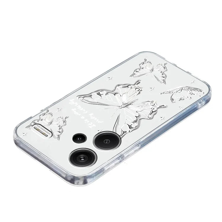 For Xiaomi Redmi Note 13 Pro+ 5G Case Soft TPU Pattern Printing Phone Cover