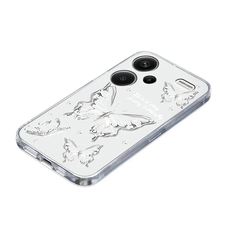 For Xiaomi Redmi Note 13 Pro+ 5G Case Soft TPU Pattern Printing Phone Cover