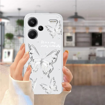 For Xiaomi Redmi Note 13 Pro+ 5G Case Soft TPU Pattern Printing Phone Cover