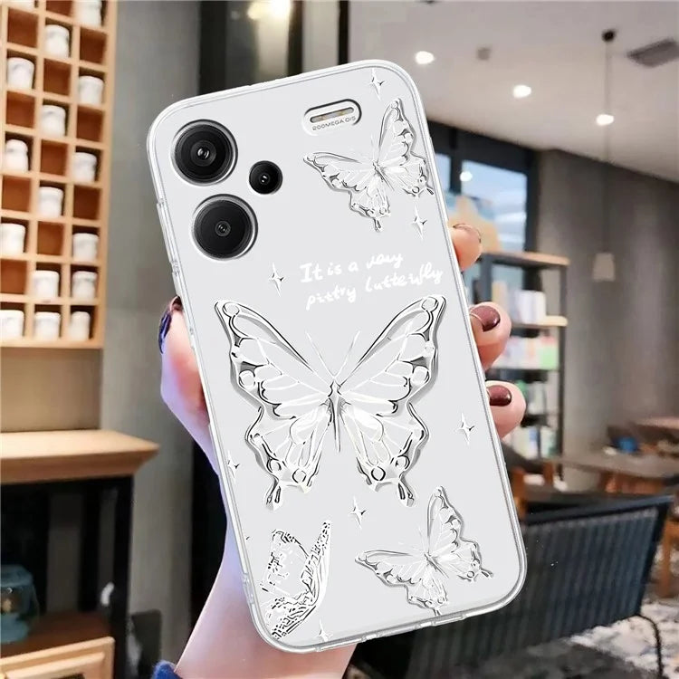 For Xiaomi Redmi Note 13 Pro+ 5G Case Soft TPU Pattern Printing Phone Cover