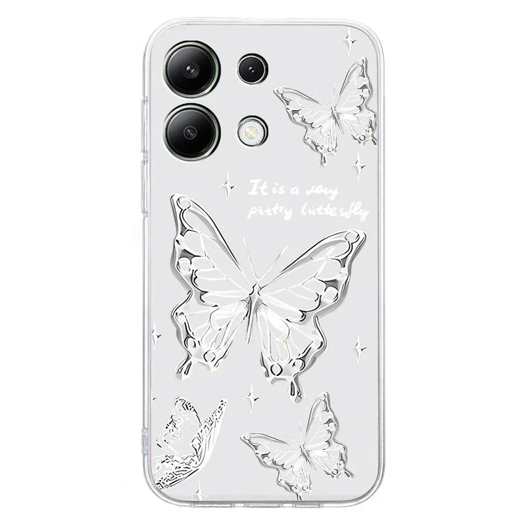 For Xiaomi Redmi Note 13 Pro 5G / Poco X6 5G TPU Case Pattern Printing Back Cover