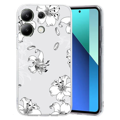 For Xiaomi Redmi Note 13 Pro 5G / Poco X6 5G TPU Case Pattern Printing Back Cover