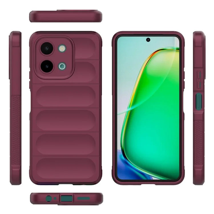 For vivo Y28 4G Case Soft TPU Drop Impact Phone Cover