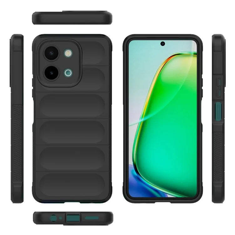 For vivo Y28 4G Case Soft TPU Drop Impact Phone Cover