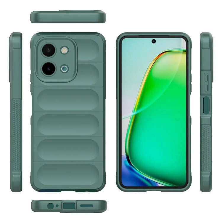 For vivo Y28 4G Case Soft TPU Drop Impact Phone Cover