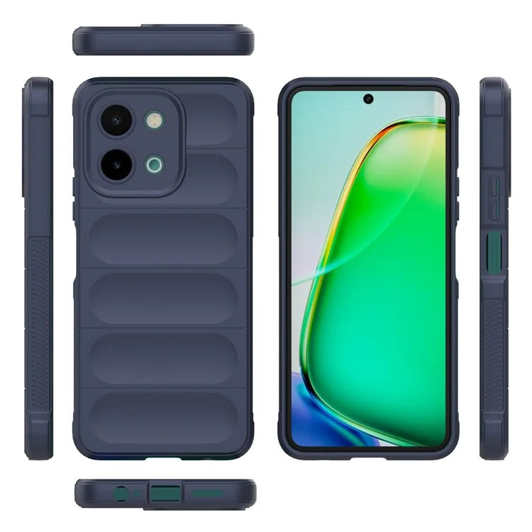 For vivo Y28 4G Case Soft TPU Drop Impact Phone Cover