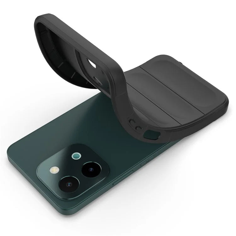 For vivo Y28 4G Case Soft TPU Drop Impact Phone Cover
