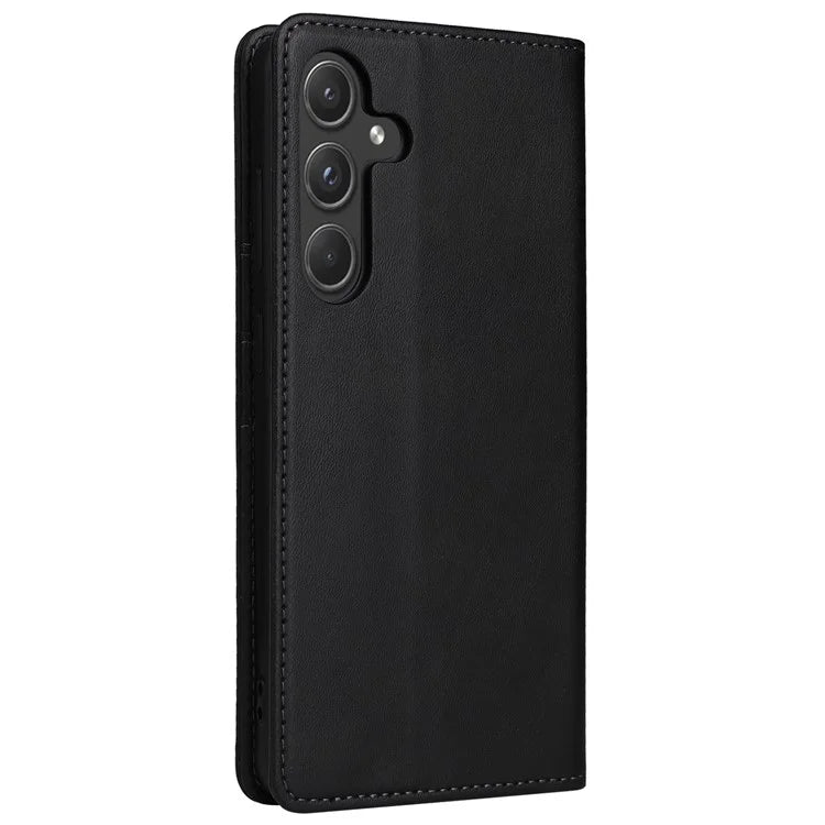 For Samsung Galaxy A55 5G Case RFID Blocking Leather Wallet Cover Magnetic Closing