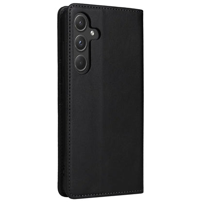 For Samsung Galaxy A55 5G Case RFID Blocking Leather Wallet Cover Magnetic Closing