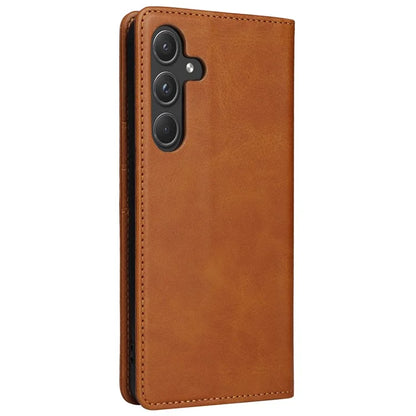 For Samsung Galaxy A55 5G Case RFID Blocking Leather Wallet Cover Magnetic Closing