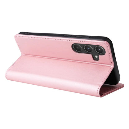 For Samsung Galaxy A55 5G Case RFID Blocking Leather Wallet Cover Magnetic Closing