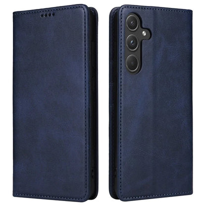 For Samsung Galaxy A55 5G Case RFID Blocking Leather Wallet Cover Magnetic Closing