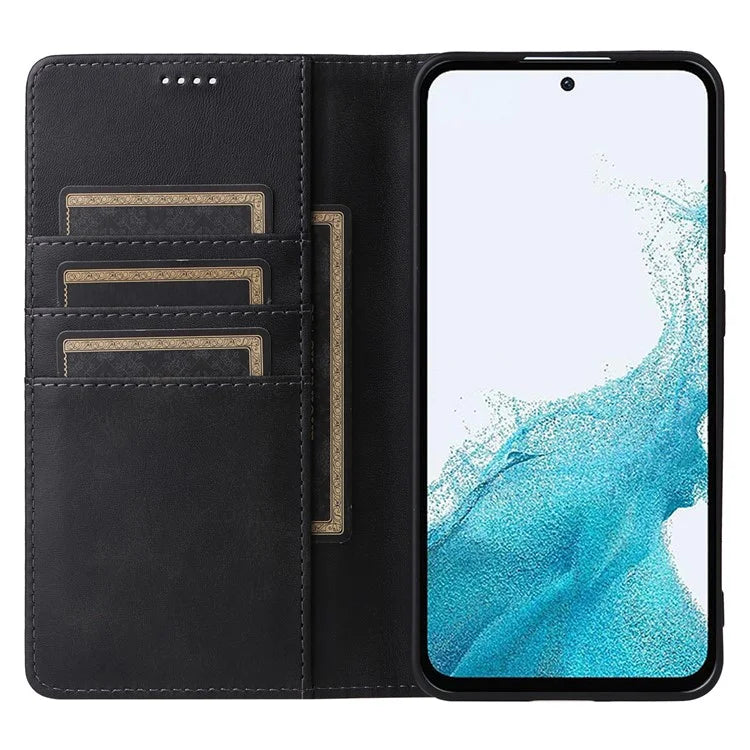 For Samsung Galaxy A54 5G Case Leather Phone Cover RFID Blocking Card Slots Wallet