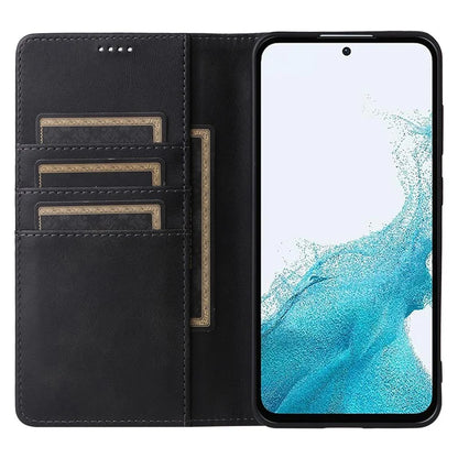 For Samsung Galaxy A54 5G Case Leather Phone Cover RFID Blocking Card Slots Wallet