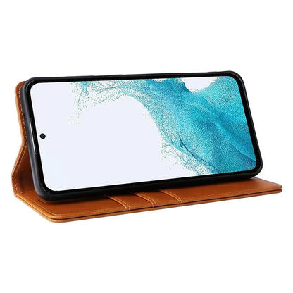For Samsung Galaxy A54 5G Case Leather Phone Cover RFID Blocking Card Slots Wallet