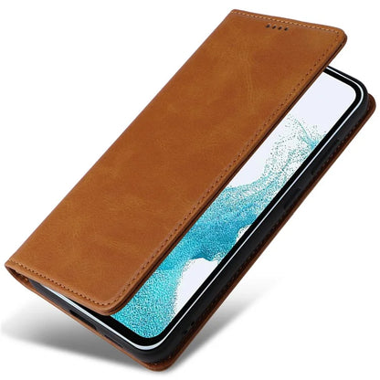 For Samsung Galaxy A54 5G Case Leather Phone Cover RFID Blocking Card Slots Wallet