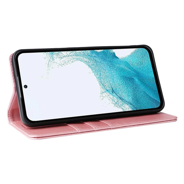 For Samsung Galaxy A54 5G Case Leather Phone Cover RFID Blocking Card Slots Wallet