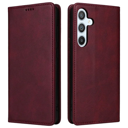 For Samsung Galaxy A54 5G Case Leather Phone Cover RFID Blocking Card Slots Wallet
