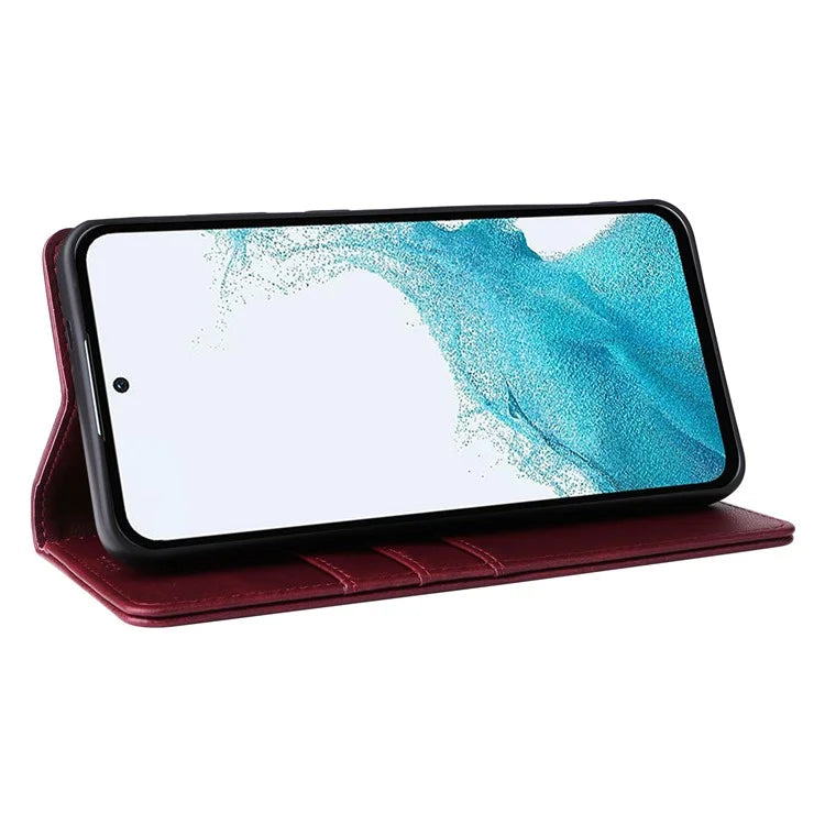 For Samsung Galaxy A54 5G Case Leather Phone Cover RFID Blocking Card Slots Wallet