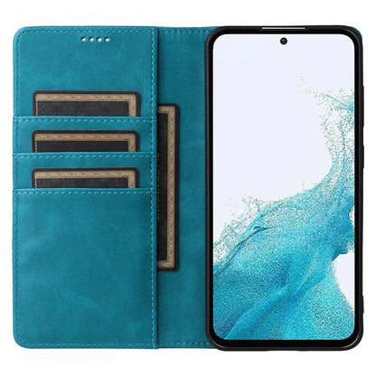 For Samsung Galaxy A54 5G Case Leather Phone Cover RFID Blocking Card Slots Wallet