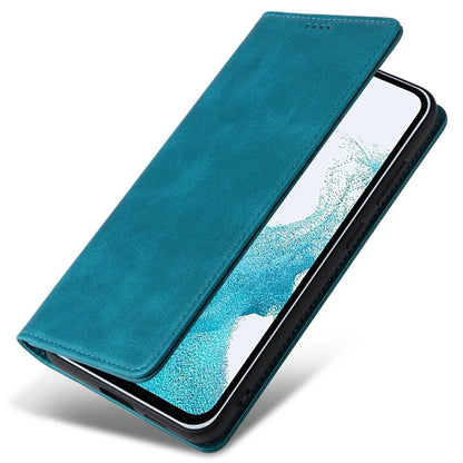 For Samsung Galaxy A54 5G Case Leather Phone Cover RFID Blocking Card Slots Wallet