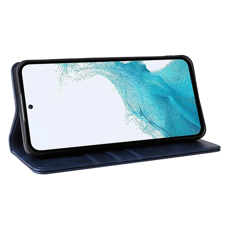For Samsung Galaxy A54 5G Case Leather Phone Cover RFID Blocking Card Slots Wallet