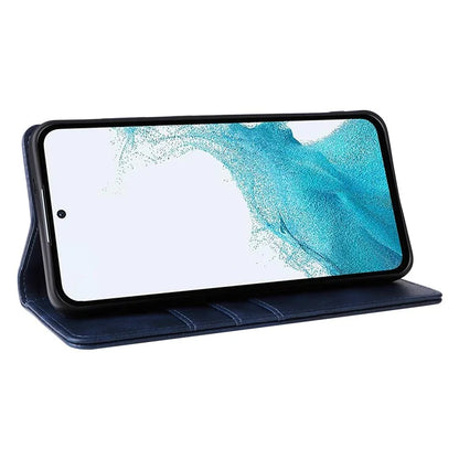 For Samsung Galaxy A54 5G Case Leather Phone Cover RFID Blocking Card Slots Wallet