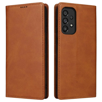For Samsung Galaxy A53 5G Case PU Leather RFID Blocking Phone Cover Magnetic Closing