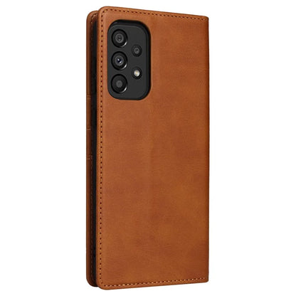 For Samsung Galaxy A53 5G Case PU Leather RFID Blocking Phone Cover Magnetic Closing