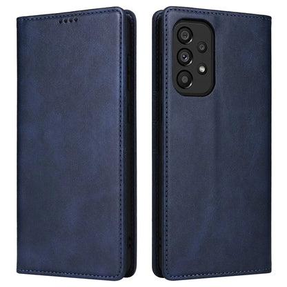 For Samsung Galaxy A53 5G Case PU Leather RFID Blocking Phone Cover Magnetic Closing
