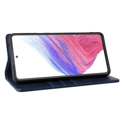 For Samsung Galaxy A53 5G Case PU Leather RFID Blocking Phone Cover Magnetic Closing